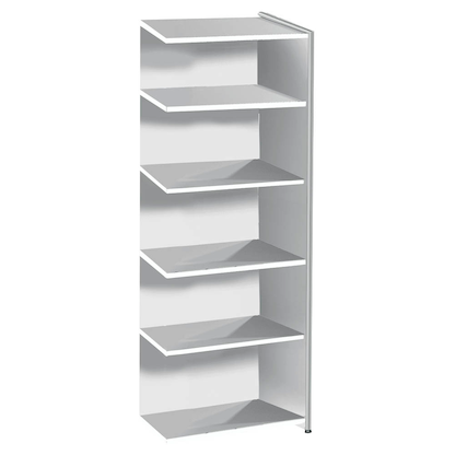 Artikelbild für Kerkmann Aktenregal Lago weiß 78,0 x 38,0 x 185,0 cm, 1 St., Artikelnummer 388280