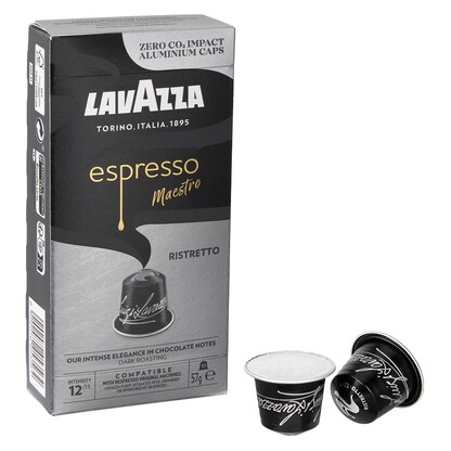 Artikelbild für LAVAZZA Espresso Maestro Ristretto Kaffeekapseln, Arabica- und Robustabohnen kräftig, 10 Stück, Artikelnummer 125478
