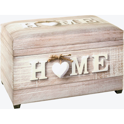 Artikelbild 3 für HAKU Möbel Sitztruhe 52923 Motiv Home Holz 58,0 cm, Artikelnummer 192557