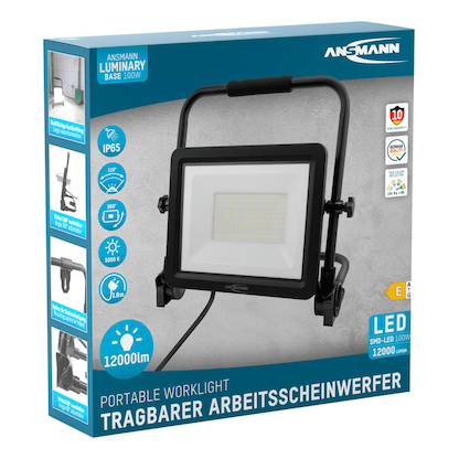 Artikelbild 5 für ANSMANN FL100W-AC LED Baustrahler schwarz 100 W, Artikelnummer 629229