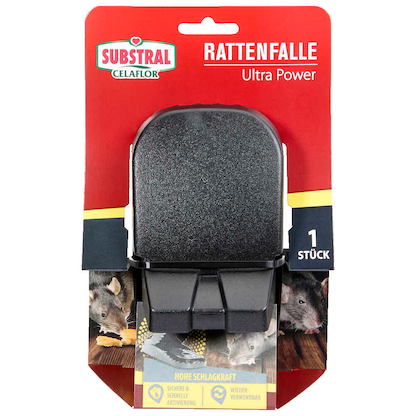Artikelbild 3 für SUBSTRAL® Celaflor® Rattenfalle Ultra Power schwarz, 1 St., Artikelnummer 664739