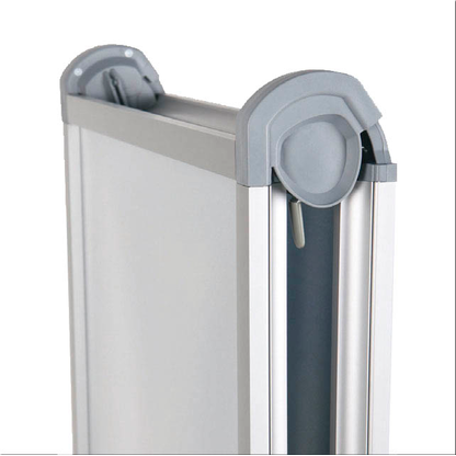 Artikelbild 2 für FRANKEN Kundenstopper Outdoor PRO silber DIN A1 2 Fächer 64,0 x 76,0 x 110,0 cm, 1 St., Artikelnummer 570426