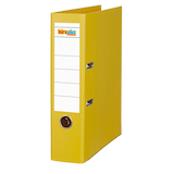 Artikelbild 1 für büroplus Ordner gelb Kunststoff 8,0 cm DIN A4, 1 St., Artikelnummer 257055