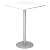 Artikelbild 1 für HAMMERBACHER Stehtisch quadratisch Spanplatte weiß 80,0 x 80,0 x 111,6 cm, 1 St., Artikelnummer 378260