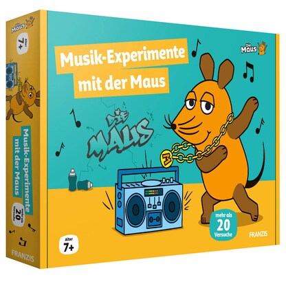 Artikelbild für FRANZIS Experimentierkasten Musik-Experimente mit der Maus mehrfarbig, Artikelnummer 713250