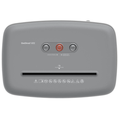 Artikelbild 11 für HP OneShred 12CC Aktenvernichter mit Partikelschnitt P-4, 4 x 35 mm, bis 12 Blatt, weiß, Artikelnummer 311203