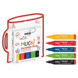 Artikelbild 1 für KREUL MUCKI Pirat Porzellanstifte farbsortiert 2,0 - 5,0 mm, 5 St., Artikelnummer 114909