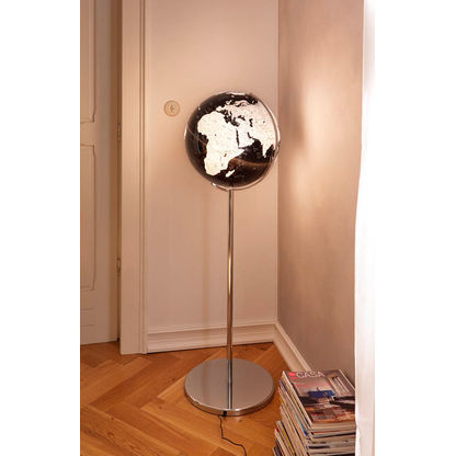 Artikelbild 4 für TROIKA® Leuchtglobus SOJUS LIGHT schwarz/silber, Artikelnummer 666069