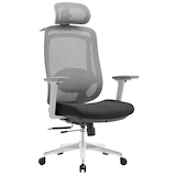 Artikelbild 1 für LÜLLMANN Bürostuhl, 210460 Stoff grau, Gestell alu, Artikelnummer 790947