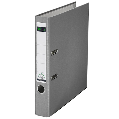 Artikelbild für LEITZ 1015 Ordner grau Kunststoff 5,2 cm DIN A4, 1 St., Artikelnummer 859223