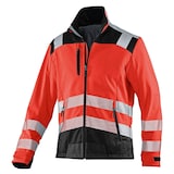 Artikelbild 1 für KÜBLER® unisex Warnjacke REFLECTIQ rot, schwarz Größe XL, Artikelnummer 785891