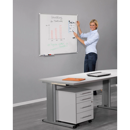 Artikelbild 3 für AKTION: Legamaster Whiteboard PREMIUM PLUS 240,0 x 120,0 cm weiß emaillierter Stahl + GRATIS 4 Boardmarker TZ 100 farbsortiert, Artikelnummer 638379