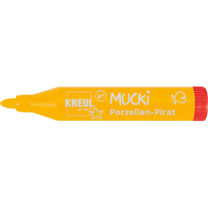 Artikelbild 4 für KREUL MUCKI Pirat Porzellanstifte farbsortiert 2,0 - 5,0 mm, 5 St., Artikelnummer 114909