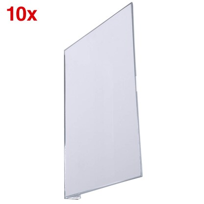 Artikelbild 5 für DURABLE Gangschilder A5 hoch Kunststoff transparent 148,0 x 210,0 mm, 10 St., Artikelnummer 553939