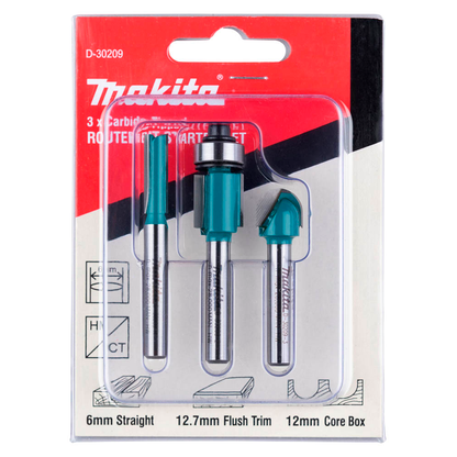 Artikelbild 2 für makita D-30209 Fräser-Set 3-teilig, Artikelnummer 475636
