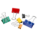 Artikelbild 1 für Gowi Foldbackklammern farbsortiert, 24 St., Artikelnummer 721421