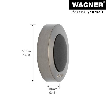 Artikelbild 3 für WAGNER® design yourself EH 5138 Türstopper Zinkdruckguss, Vollgummi, Artikelnummer 419319