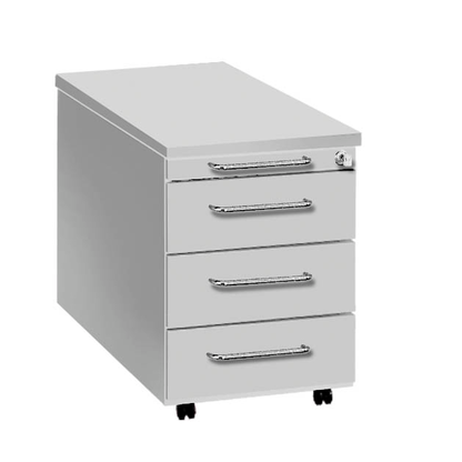 Artikelbild für Kerkmann Lago Rollcontainer weiß 4 Auszüge 42,0 x 80,0 x 58,0 cm, Artikelnummer 252437