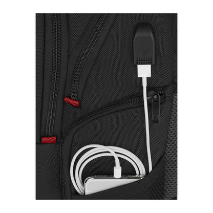 Artikelbild 3 für WENGER Laptop-Rucksack Pegasus Deluxe Kunstfaser schwarz 25,0 l bis 40,6 cm (16 Zoll), Artikelnummer 181893