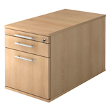 Artikelbild 1 für HAMMERBACHER Solid Rollcontainer eiche 4 Auszüge 42,8 x 80,0 x 51,2 cm, Artikelnummer 593374