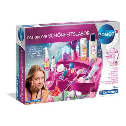 Artikelbild für Clementoni Experimentierkasten Das große Schönheitslabor mehrfarbig, Artikelnummer 561485