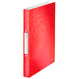 Artikelbild 1 für LEITZ WOW Ringbuch 2-Ringe rot 3,2 cm DIN A4, 1 St., Artikelnummer 235129