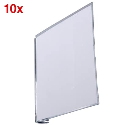 Artikelbild 2 für DURABLE Gangschilder Kunststoff transparent 149,0 x 149,0 mm, 10 St., Artikelnummer 553943