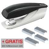 Artikelbild 1 für AKTION: LEITZ Heftgerät 5500 schwarz, 1 St. + GRATIS 200 Heftklammern 24/6, Artikelnummer 367987