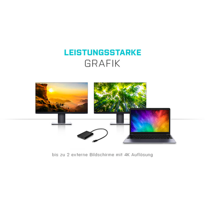 Artikelbild 8 für i-tec® C31DUAL4KDP USB C/DisplayPort Adapter, Artikelnummer 662177