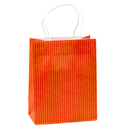 Artikelbild 5 für TSI Geschenktüten STREIFEN blau,grün, orange, lila 18,0 x 23,0 cm, 12 St., Artikelnummer 653119