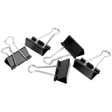 Artikelbild 1 für Gowi Foldbackklammern schwarz 4,1 cm, 12 St., Artikelnummer 721559