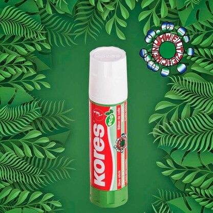 Artikelbild 5 für Kores® Eco Klebestift 10,0 g, 1 St., Artikelnummer 766152