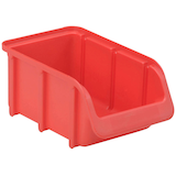 Artikelbild 1 für hünersdorff Sichtlagerkasten 0,73 l rot, Artikelnummer 406090
