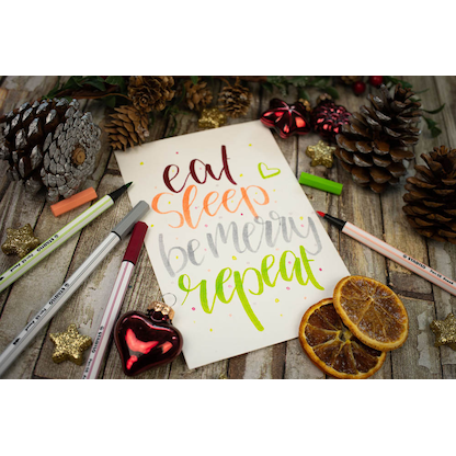 Artikelbild 4 für STABILO Pen 68 brush Brush-Pens schwarz, 10 St., Artikelnummer 272181