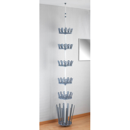 Artikelbild 7 für WENKO Teleskop-Schuhregal Achilles weiß, grau 30,0 x 30,0 x 100,0 - 300,0 cm, 1 St., Artikelnummer 529143