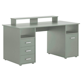 Artikelbild 1 für MÖBELPARTNER Niels light Schreibtisch pistazie rechteckig, Wangen-Gestell grün 150,0 x 70,0 cm, Artikelnummer 172548