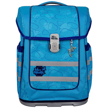 Artikelbild 2 für Mc®Neill Schulranzen-Set COMPACTO BUBBLE Kunstfaser hellblau, Artikelnummer 663367