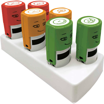 Artikelbild 4 für COLOP Little NIO Emoji Motivstempel-Set Belohnung Smiley 1,7 x 1,7 cm, 6 St., Artikelnummer 619997