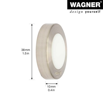 Artikelbild 2 für WAGNER® design yourself EH 5141 Türstopper Zinkdruckguss, Vollgummi, Artikelnummer 419537