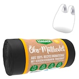 Artikelbild 1 für ECOSACK® Öko-Müllbeutel 35,0 l schwarz 20 µm, 20 St., Artikelnummer 240673
