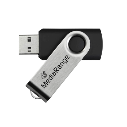 Artikelbild 5 für MediaRange USB-Stick schwarz, silber 64 GB, 1 St., Artikelnummer 435634