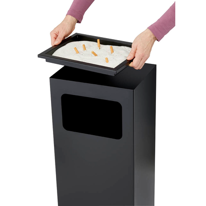 Artikelbild 4 für SZ Metall Standaschenbecher schwarz, 1 St., Artikelnummer 450256