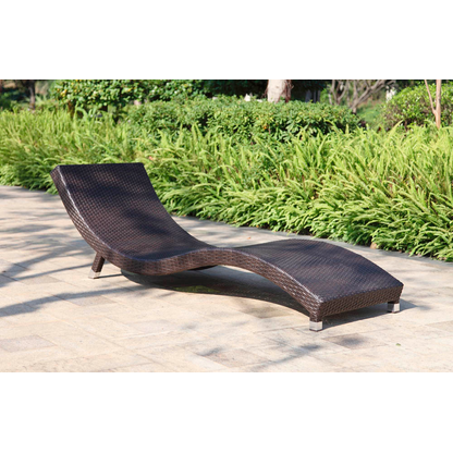 Artikelbild für Garden Pleasure Sonnenliege Caracas braun Aluminium, Artikelnummer 231449