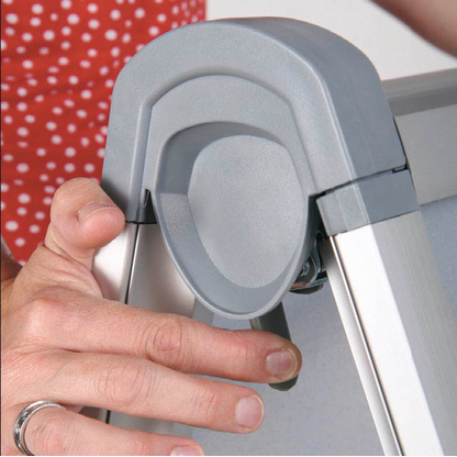 Artikelbild 4 für FRANKEN Kundenstopper Outdoor PRO silber DIN A1 2 Fächer 64,0 x 76,0 x 110,0 cm, 1 St., Artikelnummer 570426