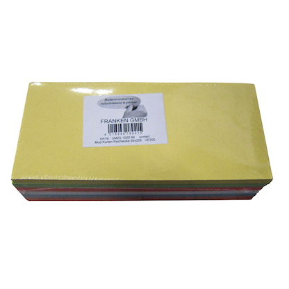 Artikelbild 2 für FRANKEN Moderationskarten farbsortiert 9,5 x 20,5 cm, 300 Blatt, Artikelnummer 538207