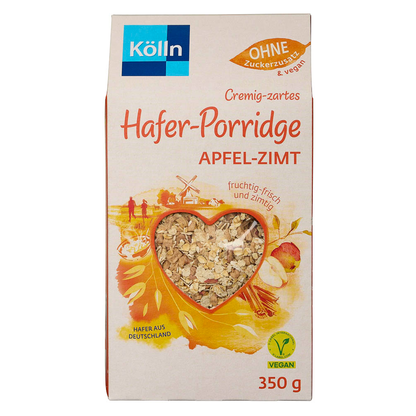 Artikelbild 2 für Kölln Porridge Apfel-Zimt 350,0 g, 1 St., Artikelnummer 296219