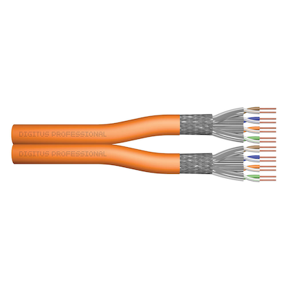 Artikelbild 2 für DIGITUS Ethernet Netzwerkkabel DK-1743-VH-D-5 500,0 m orange 1.200 MHz, 1 St., Artikelnummer 468799