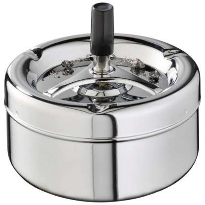 Artikelbild 2 für APS KLASSIKER Aschenbecher silber, 1 St., Artikelnummer 194666