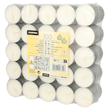 Artikelbild 1 für STARPAK Teelichter weiß, 100 St., Artikelnummer 452532