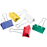 Artikelbild 1 für Gowi Foldbackklammern farbsortiert 5,1 cm, 12 St., Artikelnummer 721569